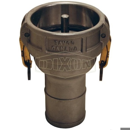 Dixon Vapor Recovery Coupler, 4 x 3 in Nominal, Coupler x Hose Shank End Style, Aluminum, Domestic VR4030CS-AL
